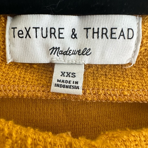 Madewell Mustard Yellow Dress Size XXS - Picture 4 of 5
